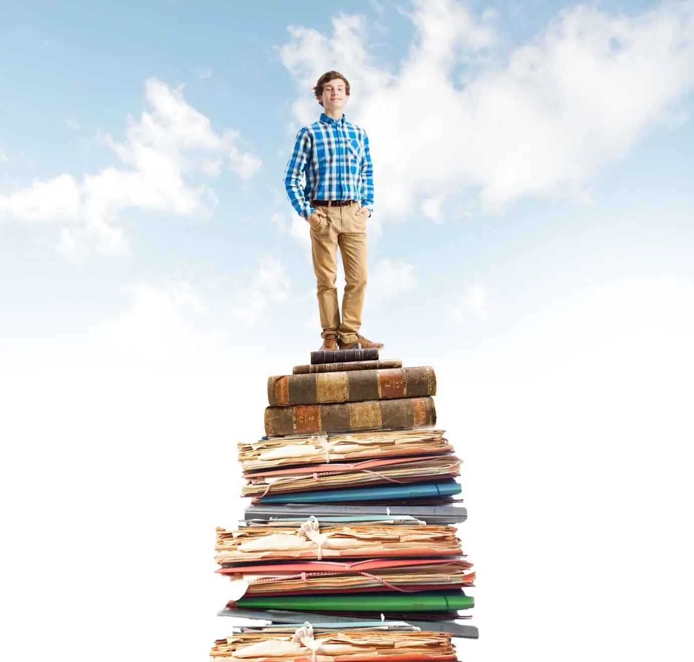 Junger männlicher Student